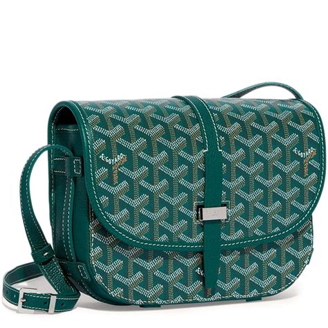 goyard side bag green|goyard bag online store.